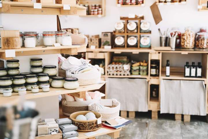 Vente de produits des îles